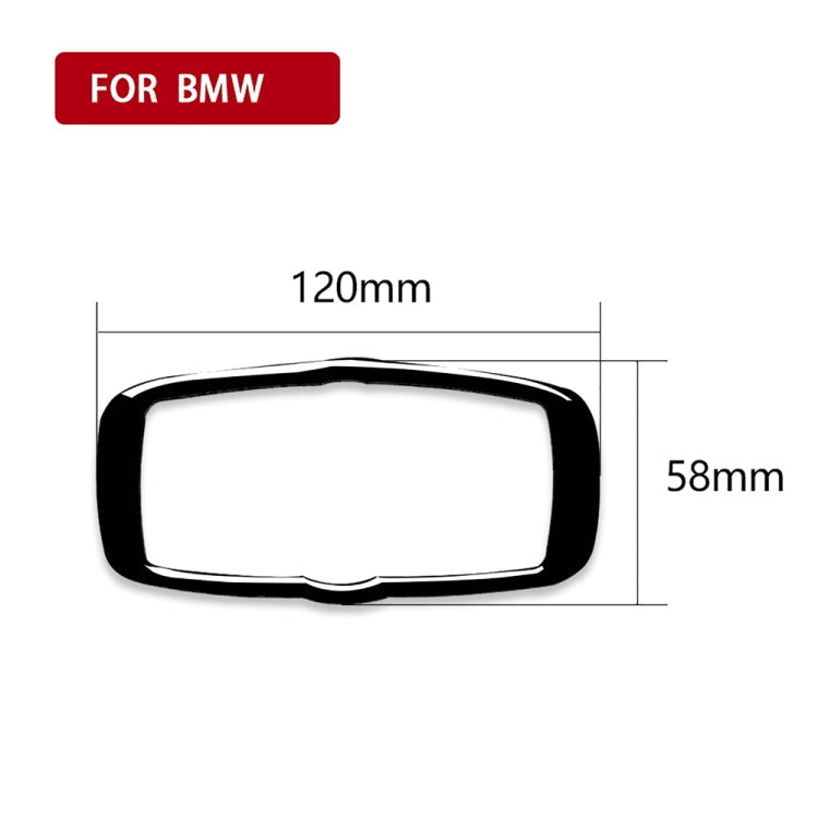 Adesivo decorativo per cornice interruttore fari auto per BMW 2008-2013 X5 E70 / X6 E71 / Serie 5 E60 2008-2010, guida a destra e a sinistra universale, Headlight Switch Frame