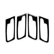 Set da 4 pezzi per BMW X5 E70 2008-2014 Adesivo decorativo per maniglia della portiera dell'auto, guida a destra e a sinistra universale, Door Handle