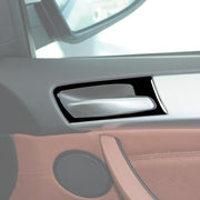 Set da 4 pezzi per BMW X5 E70 2008-2014 Adesivo decorativo per maniglia della portiera dell'auto, guida a destra e a sinistra universale, Door Handle