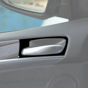 Set da 4 pezzi per BMW X5 E70 2008-2014 Adesivo decorativo per maniglia della portiera dell'auto, guida a destra e a sinistra universale, Door Handle