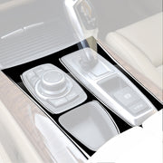 Adesivo decorativo per pannello ingranaggi con guida destra per BMW X5 E70 2008-2013 / X6 E71 2009-2014, Right Drive Gear Panel