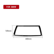 Adesivo decorativo per cornice di navigazione per auto per BMW X5 E70 2008-2013 / X6 E71 2009-2014, guida a destra e a sinistra universale, Navigation Frame