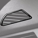 2 pz/set Auto Guida A Destra Cruscotto Uscita Aria Cornice Adesivo Decorativo per BMW X5 E70 / X6 E71 2008-2013, Guida Sinistra e Destra Universale, Right Drive Dashboard Air Outlet
