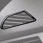 2 pz/set Auto Guida A Destra Cruscotto Uscita Aria Cornice Adesivo Decorativo per BMW X5 E70 / X6 E71 2008-2013, Guida Sinistra e Destra Universale, Right Drive Dashboard Air Outlet