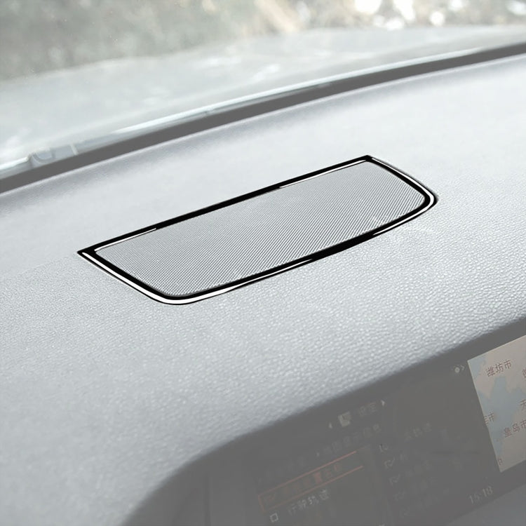 Adesivo decorativo per cornice clacson cruscotto auto per BMW X5 E70 / X6 E71 2008-2013, guida a destra e a sinistra universale, Dashboard Horn Frame