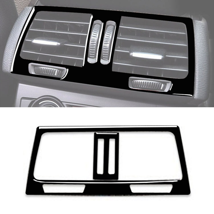 Adesivo decorativo per presa d'aria per sedile posteriore per auto tipo C per BMW E70 X5 / E71 X6 2009-2013, guida a destra e a sinistra universale, Rear Air Vent Type C