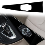 Adesivo decorativo per pannello multimediale con guida a sinistra per BMW Serie 3 F30 2013-2018 / Serie 3GT F34 2014-2018 / Serie 4 F33 F34 F36 2014-2018, For Series 3 F30 / 3GT F34 / 4 F33 F34 F36, Left Drive