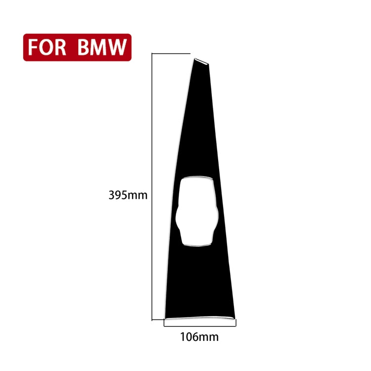 Adesivo decorativo per pannello multimediale con guida a sinistra per BMW Serie 3 F30 2013-2018 / Serie 3GT F34 2014-2018 / Serie 4 F33 F34 F36 2014-2018, For Series 3 F30 / 3GT F34 / 4 F33 F34 F36, Left Drive