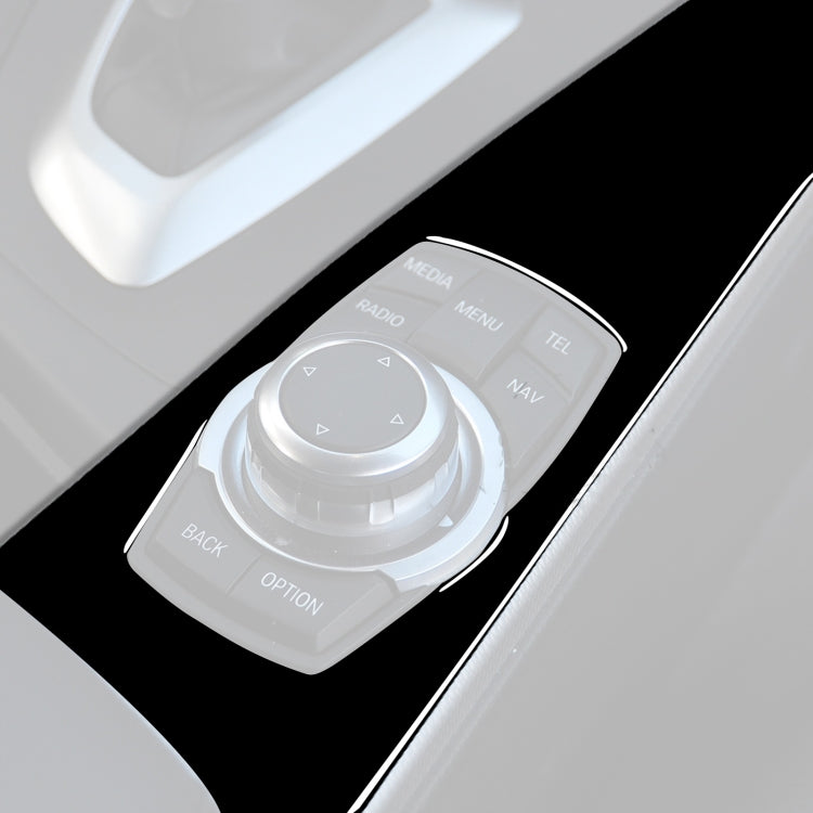 Adesivo decorativo per pannello multimediale con guida a sinistra per BMW Serie 3 F30 2013-2018 / Serie 3GT F34 2014-2018 / Serie 4 F33 F34 F36 2014-2018, For Series 3 F30 / 3GT F34 / 4 F33 F34 F36, Left Drive