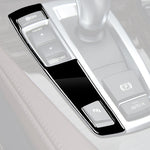 Adesivo decorativo a chiave singola per pannello ingranaggi guida sinistra per BMW Serie 5 F10 2011-2017, For Series 5 F10 Single Key, Left Drive