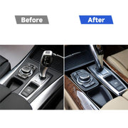 Adesivo decorativo per pannello ingranaggi con guida a destra per auto, versione USA, per BMW X5 E70 2008-2013 / X6 E71 2009-2014, For X5 E70 / X6 E71 Ver, Right Drive