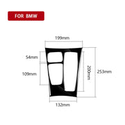 Adesivo decorativo per pannello ingranaggi con guida destra per BMW X5 E70 2008-2013 / X6 E71 2009-2014, For X5 E70 / X6 E71 Low Ver, Right Drive