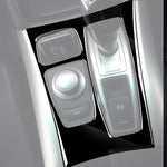 Adesivo decorativo per pannello ingranaggi con guida destra per BMW X5 E70 2008-2013 / X6 E71 2009-2014, For X5 E70 / X6 E71 Low Ver, Right Drive