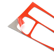 Adesivo decorativo per pannello ingranaggi guida sinistra per BMW X5 E70 2008-2013 / X6 E71 2009-2014, For X5 E70 / X6 E71 Low Ver, Left Drive