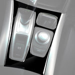 Adesivo decorativo per pannello ingranaggi guida sinistra per BMW X5 E70 2008-2013 / X6 E71 2009-2014, For X5 E70 / X6 E71 Low Ver, Left Drive