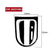 Set di adesivi decorativi per cornice del pannello del cambio dell'auto con guida a destra per Ford Mustang 2015-2020, Set For Ford Mustang 2015-2020, Right Drive