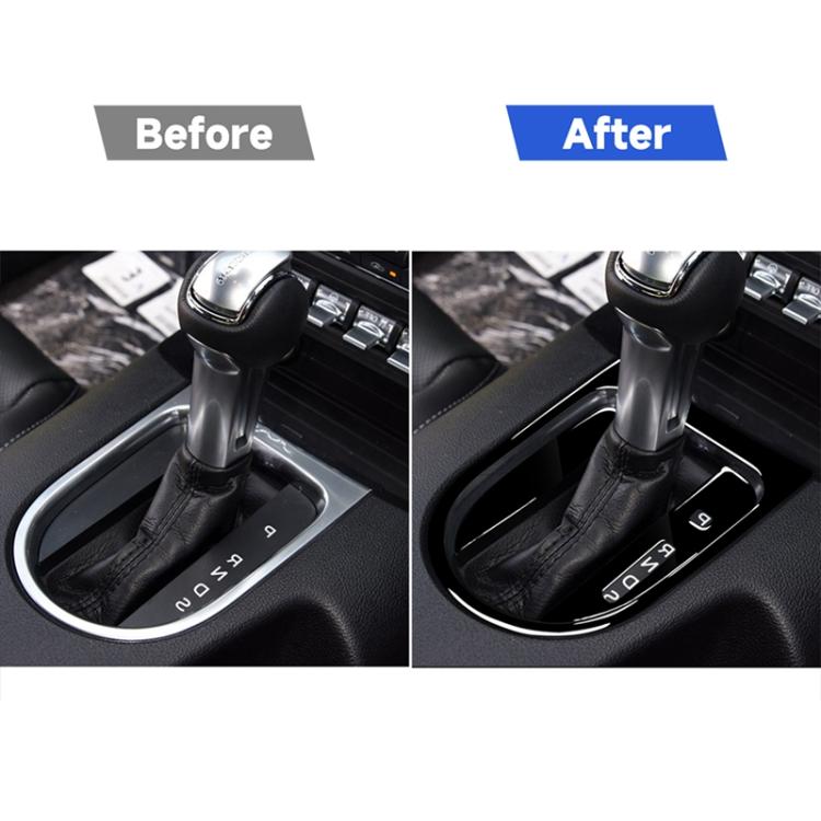 Set adesivi cornice cambio Ford Mustang 2015-2020 guida destra