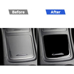 Adesivo decorativo per coperchio della scatola portaoggetti centrale per Mercedes-Benz Classe A 2013-2018 / CLA 2013-2017 / GLA 2015-2018, guida a destra e a sinistra universale, For A-class 2013-2018, Storage Box Cover