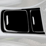 Adesivo decorativo per pannello di controllo centrale dell'auto per Mercedes-Benz Classe A 2013-2018 / CLA 2013-2017 / GLA 2015-2018, guida a destra e a sinistra universale, For A-class 2013-2018, Central Control Panel Set