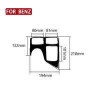 Auto Guida A Sinistra Box Bracciolo Centrale Pannello Multimediale Adesivo Decorativo Per Mercedes-Benz GLE 2015-2018/GLS 2016-2018/M-class 2012-2015, For GLE 2015-2018, 49 Multimedia Panel, Left Drive