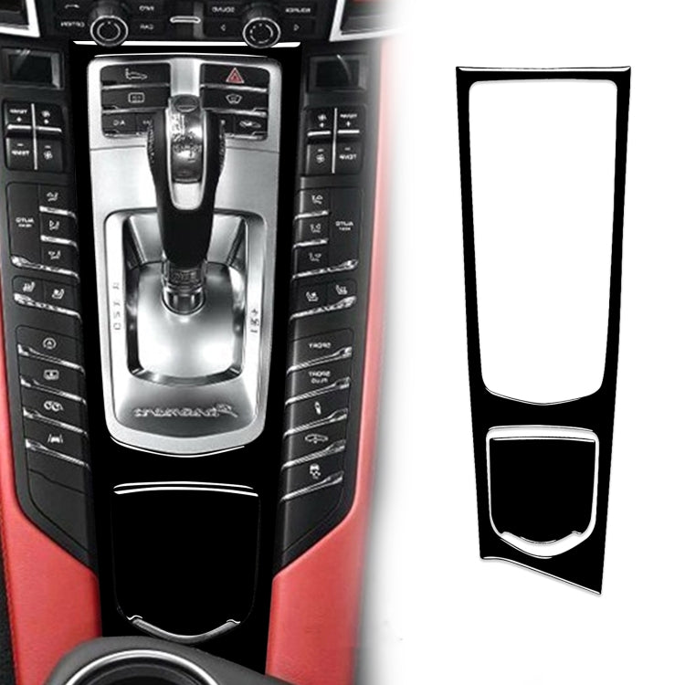 Adesivo decorativo per pannello multimediale centrale con guida a destra per Porsche Panamera 2010-2016, For Panamera 2010-2016, Multimedia Panel, Right Drive