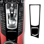 Adesivo decorativo per pannello multimediale centrale con guida a destra per Porsche Panamera 2010-2016, For Panamera 2010-2016, Multimedia Panel, Right Drive