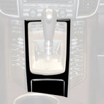 Adesivo decorativo per pannello multimediale centrale con guida a destra per Porsche Panamera 2010-2016, For Panamera 2010-2016, Multimedia Panel, Right Drive