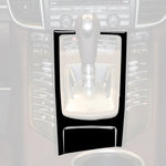 Adesivo decorativo per pannello multimediale centrale con guida a sinistra per Porsche Panamera 2010-2016, For Panamera 2010-2016, Multimedia Panel, Left Drive