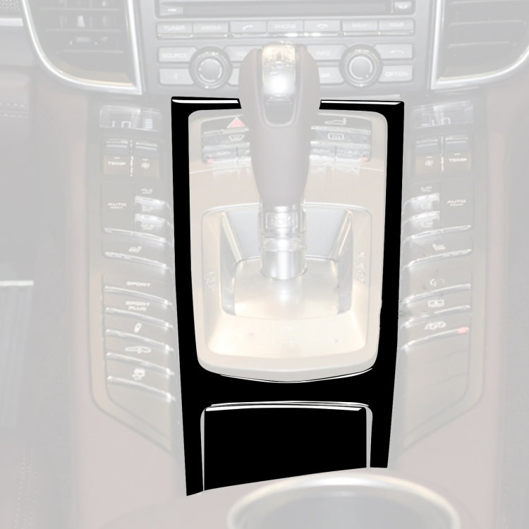 Adesivo decorativo per pannello multimediale centrale con guida a sinistra per Porsche Panamera 2010-2016, For Panamera 2010-2016, Multimedia Panel, Left Drive