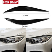 Coppia adesivi decorativi morbidi per sopracciglia lampada auto per BMW Serie 4 F32/F33/F36 2012-2017, M3 F80 e M4 F82/F83 2014-2016, For BMW 4 Series F32/F33/F36 2012-2017, M3 F80 & M4 F82/F83 2014-2016