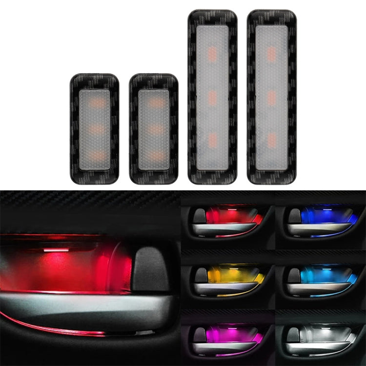 Luce decorativa per porta con luce ambientale a LED 4 in 1 per auto