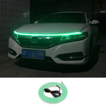 Luce d'atmosfera decorativa a LED super luminosa per auto diurna da 1,5 m, 1.5m
