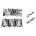 Set da 20 pezzi, adattatori universali per bulloni ruota estesi da 5,8 cm per modifiche auto, da M14x1.5 a M14x1.5, LN032, LN033, LN044., 5.8cm M14x1.5 to M14x1.5