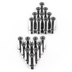 Set da 20 pezzi, adattatori universali per bulloni ruota estesi da 5,8 cm per modifiche auto, da M14x1.5 a M14x1.5, LN032, LN033, LN044., 5.8cm M14x1.5 to M14x1.5