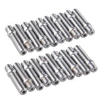 Set da 20 pezzi, adattatori universali per bulloni ruota estesi da 5,8 cm per modifiche auto, da M14x1.5 a M14x1.5, LN032, LN033, LN044., 5.8cm M14x1.5 to M14x1.5