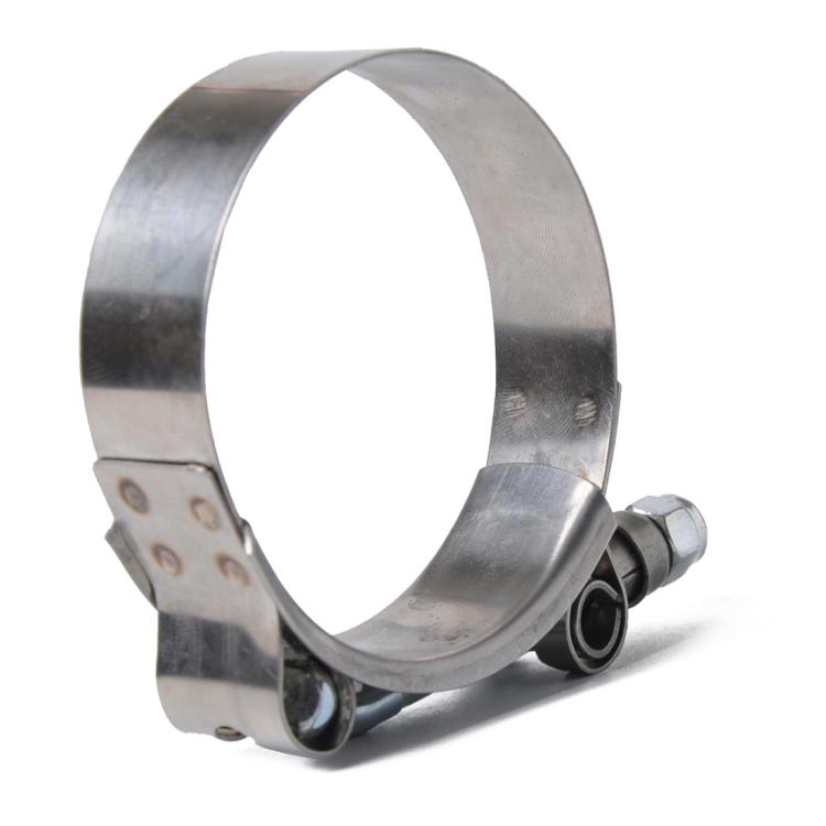 4 PCS/Pack Stainless Steel T-Bolt Hose Clamps Pipe Clip Fuel Line Clip, Size: 80-88mm, Size: 80-88mm