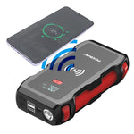 FOXSUR FJS-700 Alimentatore di emergenza per ricarica wireless multifunzionale per auto 12V, FJS-700