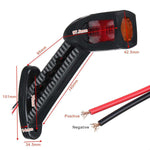 Lampada a lampadina per indicatori di posizione laterali a LED per auto/camion da 2 pezzi 12-24 V, MK-057