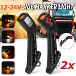 Lampada a lampadina per indicatori di posizione laterali a LED per auto/camion da 2 pezzi 12-24 V, MK-057