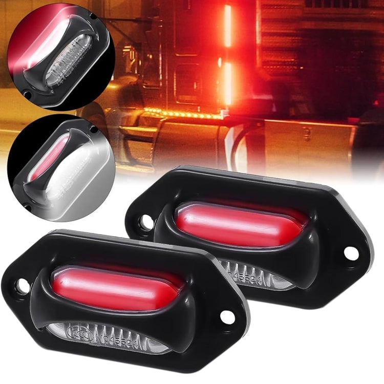 Lampada a lampadina con indicatori di posizione laterali a doppio colore per auto/camion 12-24 V 8 LED, MK-113