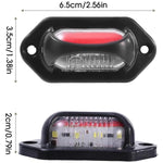 Lampada a lampadina con indicatori di posizione laterali a doppio colore per auto/camion 12-24 V 8 LED, MK-113