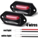 Lampada a lampadina con indicatori di posizione laterali a doppio colore per auto/camion 12-24 V 8 LED, MK-113
