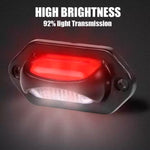 Lampada a lampadina con indicatori di posizione laterali a doppio colore per auto/camion 12-24 V 8 LED, MK-113