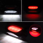 Lampada a lampadina con indicatori di posizione laterali a doppio colore per auto/camion 12-24 V 8 LED, MK-113