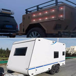 Lampada a lampadina con indicatori di posizione laterali a doppio colore per auto/camion 12-24 V 8 LED, MK-113