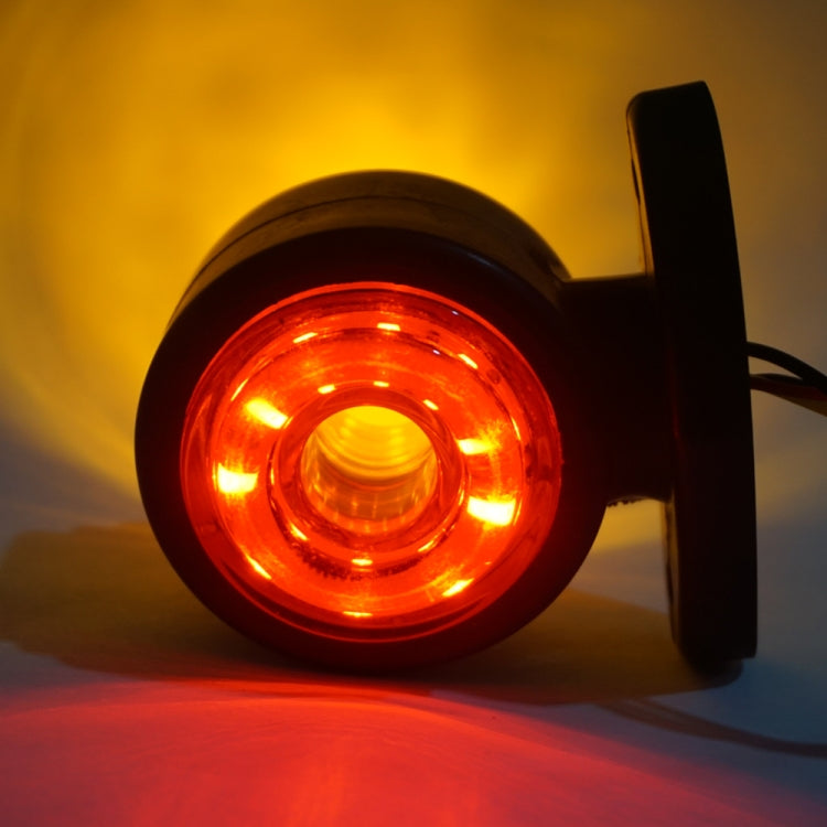 2 pezzi per auto/camion 12-30 V 20 LED rosso giallo indicatore laterale lampadina, MK-180