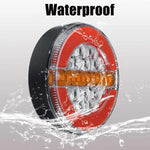 Fanale posteriore per acqua corrente a LED per camion da 4 pollici 24V, 24V