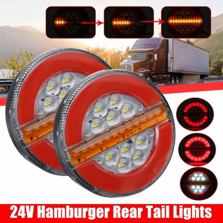 Fanale posteriore per acqua corrente a LED per camion da 4 pollici 24V, 24V