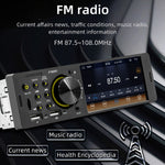 Ricevitore autoradio da 4 pollici 800x480P Lettore MP5, supporto FM, Bluetooth e scheda SD con telecomando, F7805C
