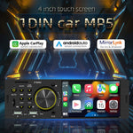 Ricevitore autoradio da 4 pollici 800x480P Lettore MP5, supporto FM, Bluetooth e scheda SD con telecomando, F7805C